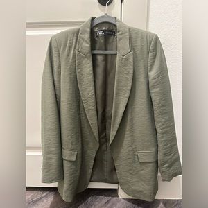 Zara olive blazer